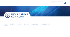 Desktop Screenshot of fuglafjordur.fo